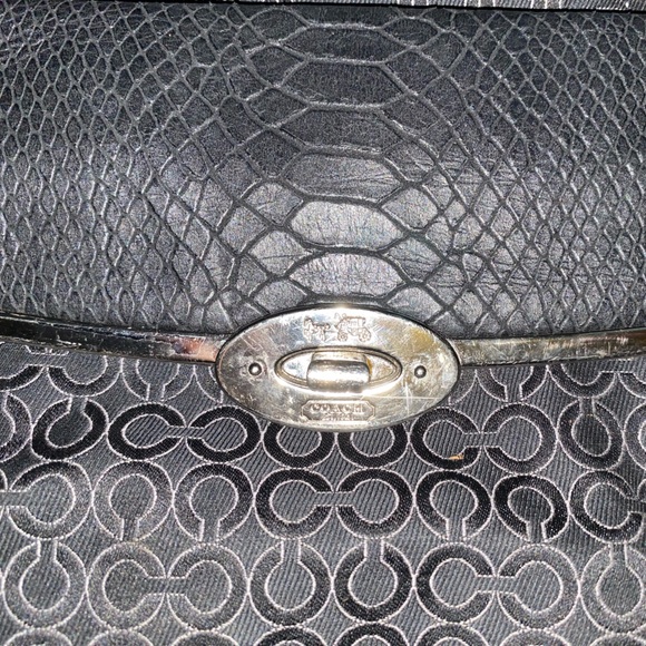 Vintage coach bag black - Picture 3 of 11